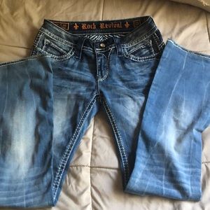Woman’s rock revival jeans size 28